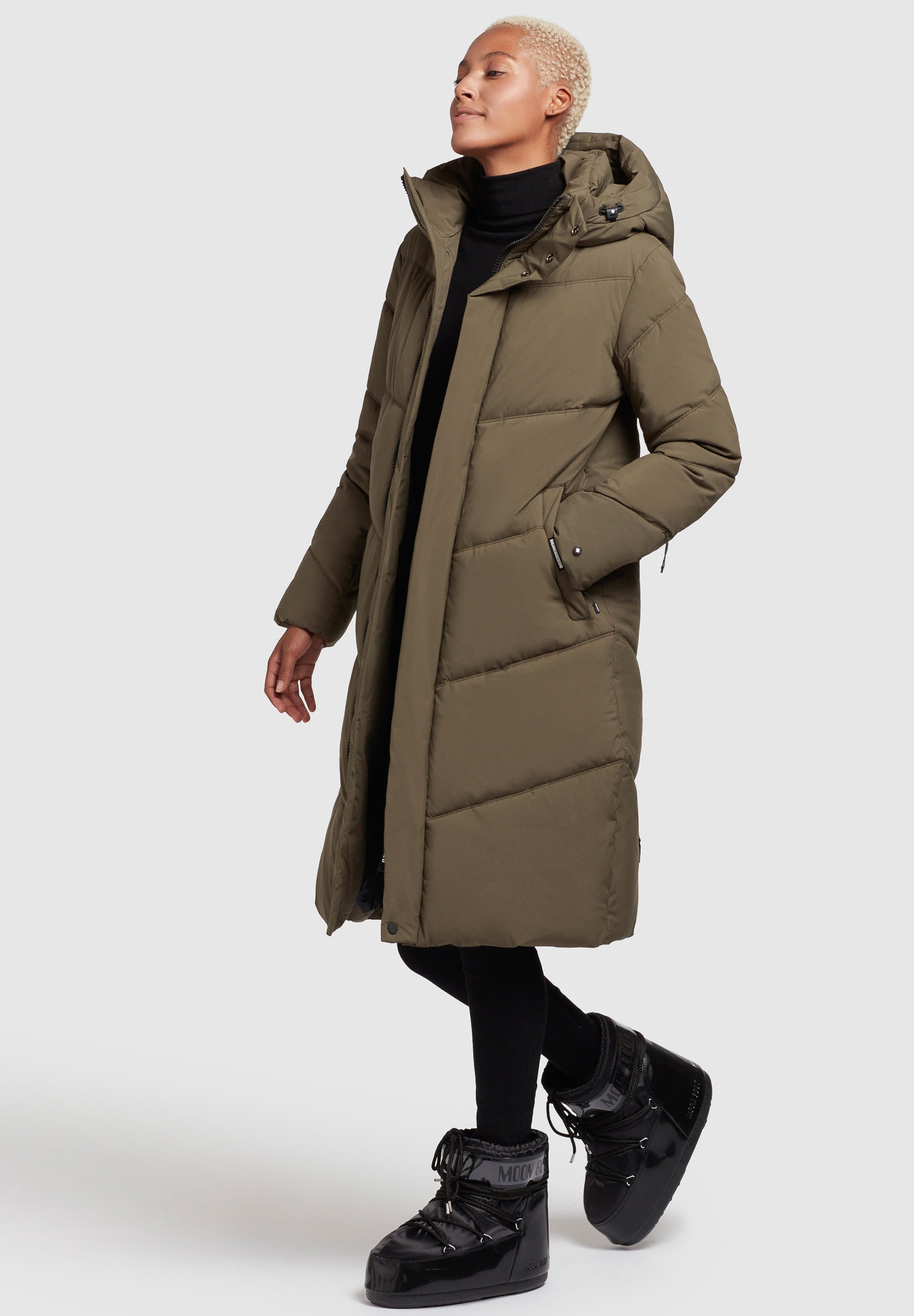 Khujo daunenmantel grün Clearance